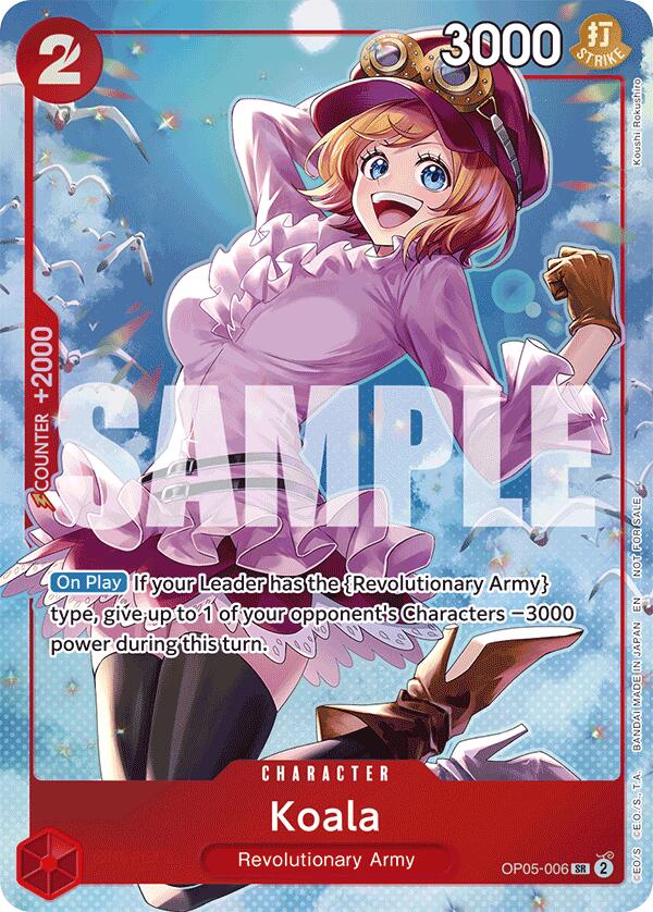 Koala - OP05-006 - OP05-006 - (Extra Booster: One Piece Heroines Edition)