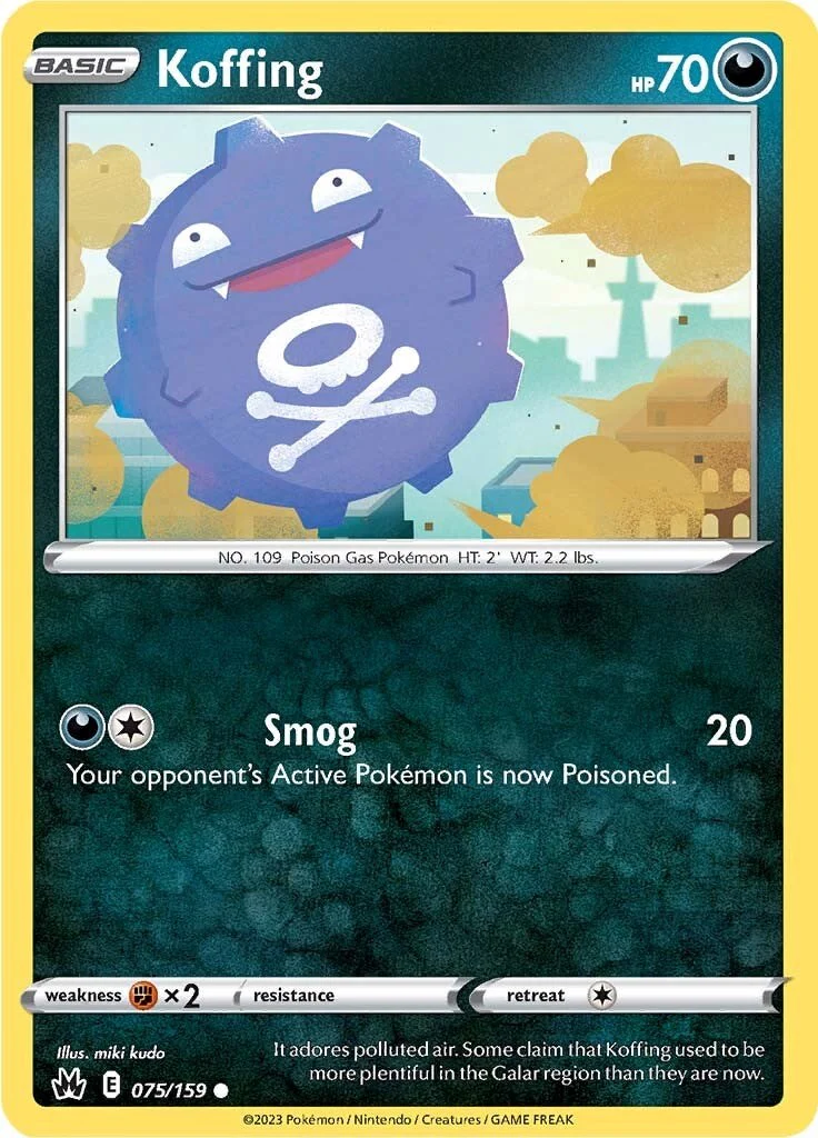 Koffing - 075/159 - (SWSH: Crown Zenith)