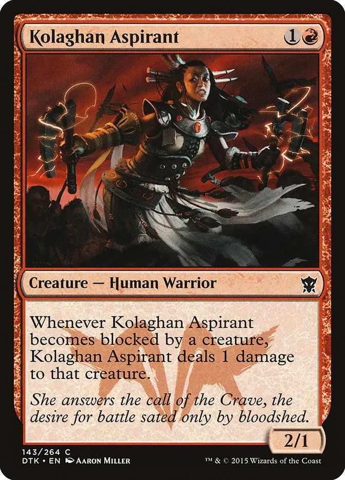 Kolaghan Aspirant - 143 - (Dragons of Tarkir)