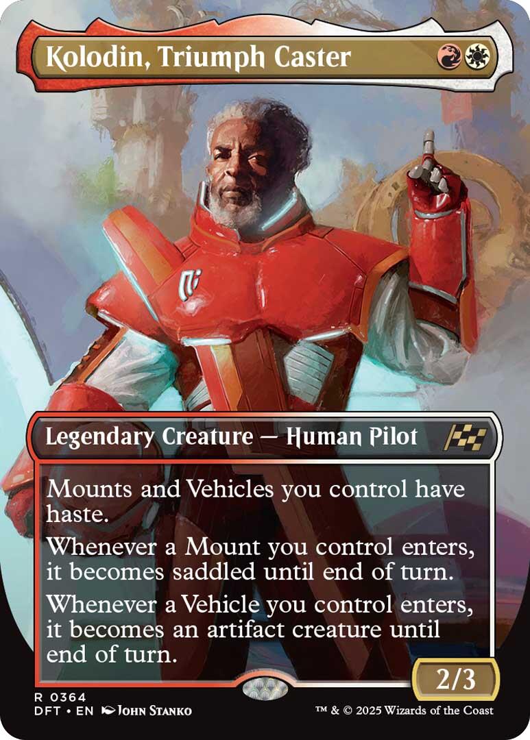Kolodin, Triumph Caster (Borderless) - 364 - (Aetherdrift)