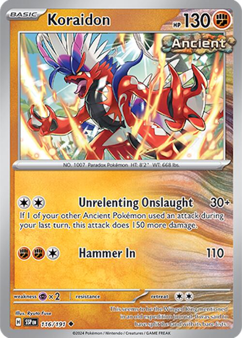 Koraidon - 116/191 - (SV08: Surging Sparks)