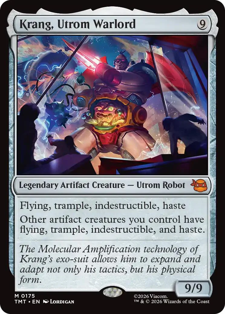 Krang, Utrom Warlord - 175 - (Teenage Mutant Ninja Turtles)