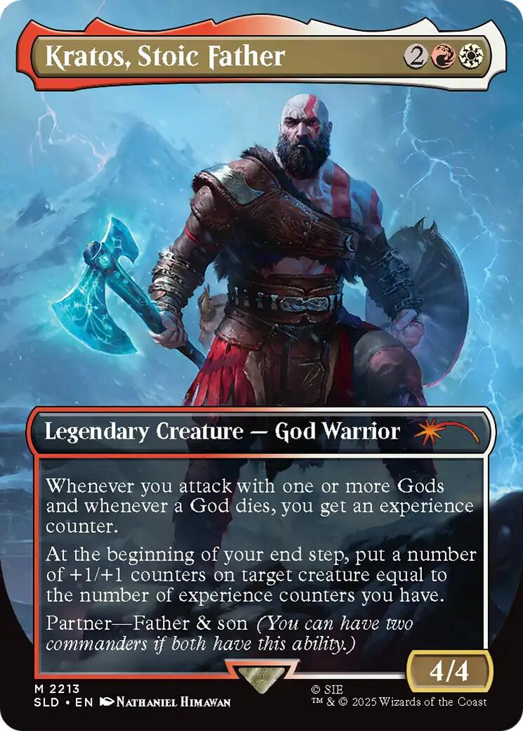 Kratos, Stoic Father - 2213 - (Secret Lair Drop Series)