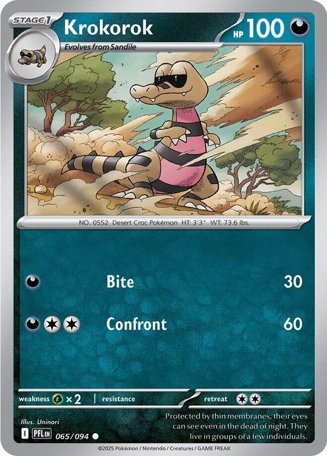 Krokorok - 065/094 - (ME02: Phantasmal Flames)