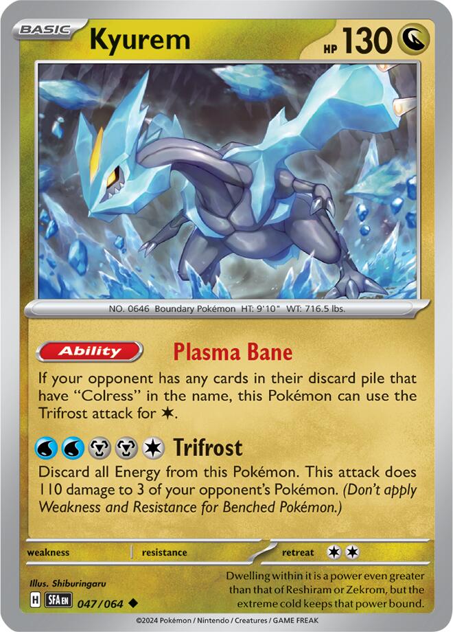 Kyurem - 047/064 - (SV: Shrouded Fable)