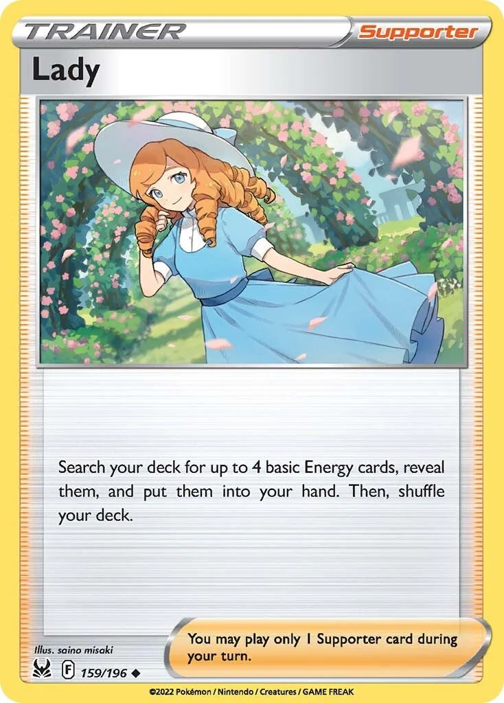 Lady - 159/196 - (SWSH11: Lost Origin)