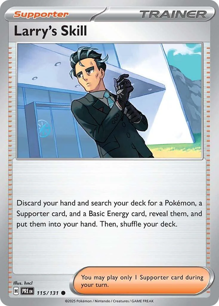 Larry's Skill - 115/131 - 115/131 - (SV: Prismatic Evolutions)