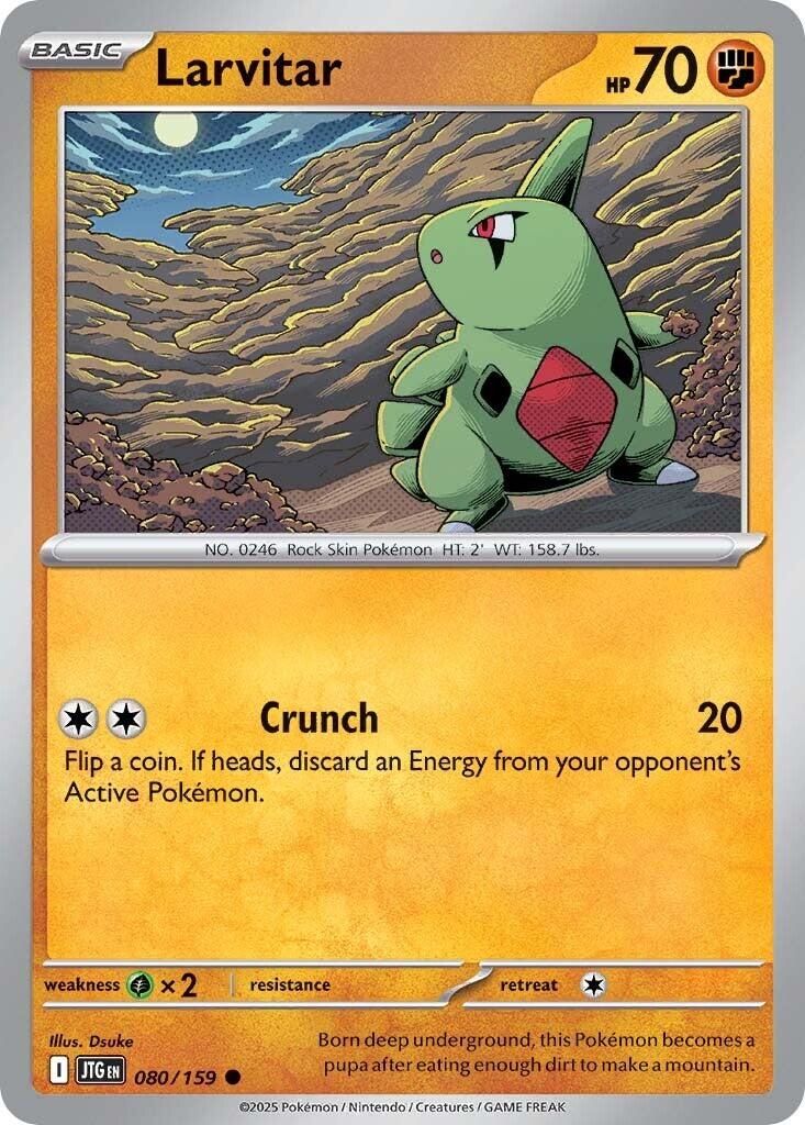 Larvitar - 080/159 - (SV09: Journey Together)