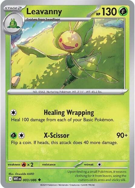Leavanny - 003/086 - (SV: White Flare)