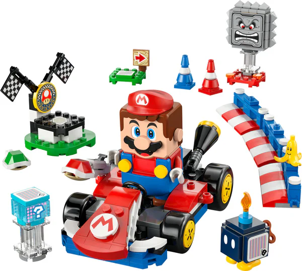 LEGO Mario Kart: Interactive LEGO Mario & Standard Kart (72043) - Image 2