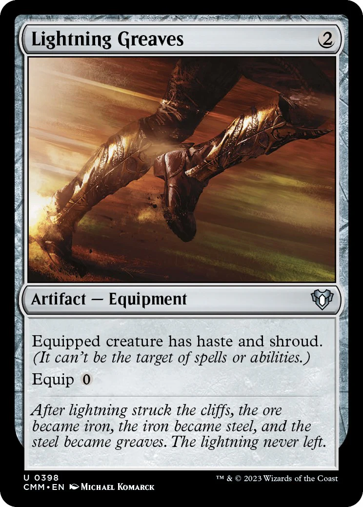 Lightning Greaves - 398 - (Commander Masters)