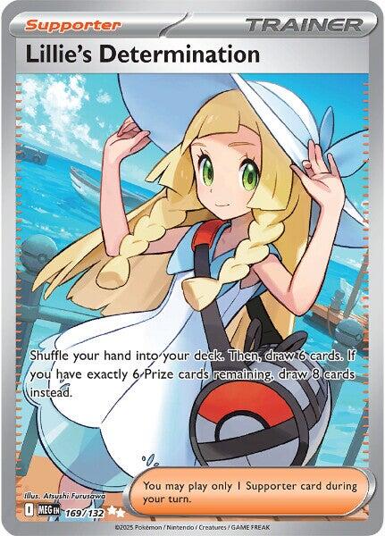 Lillie's Determination - 169/132 - 169/132 - (ME01: Mega Evolution)