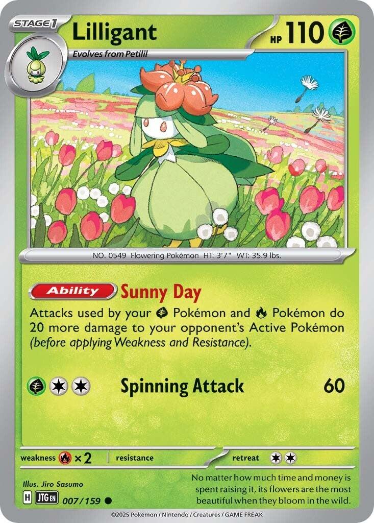 Lilligant - 007/159 - (SV09: Journey Together)