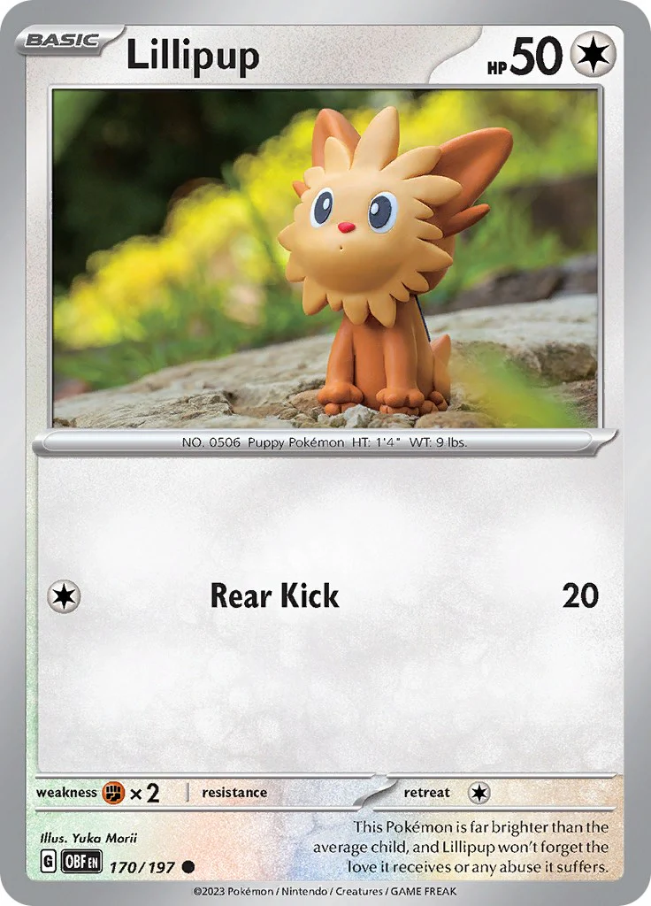Lillipup - 170/197 - (SV03: Obsidian Flames)