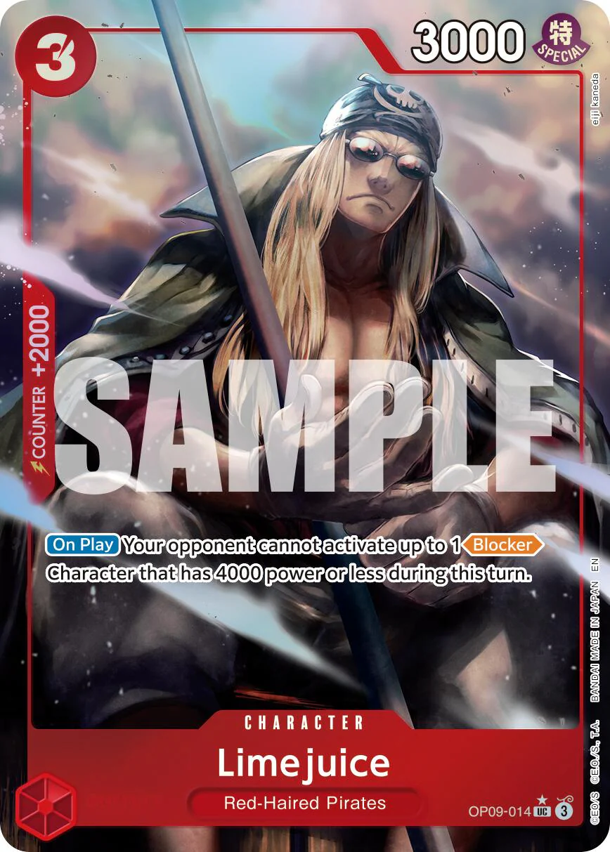 Limejuice (Alternate Art) - OP09-014 - (Premium Booster -The Best- Vol. 2)