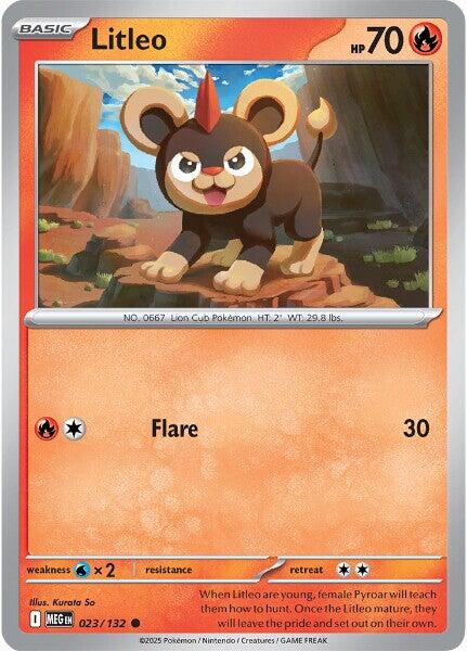Litleo - 023/132 - 023/132 - (ME01: Mega Evolution)