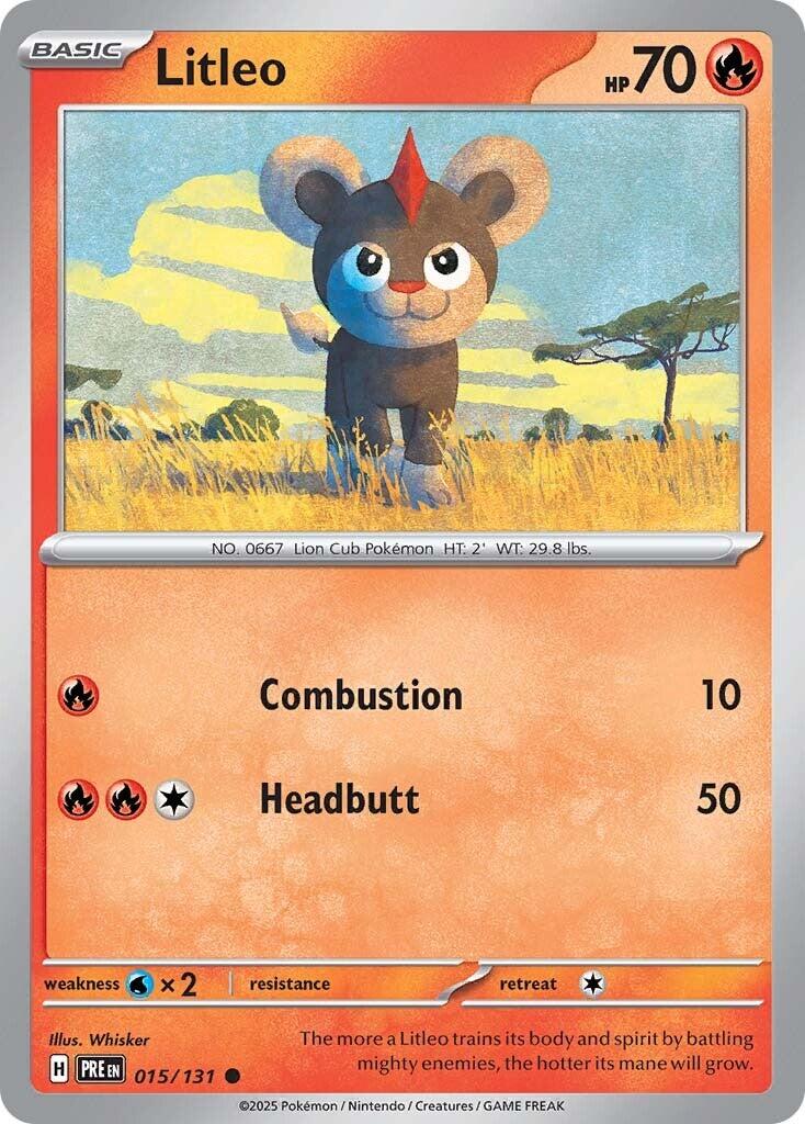 Litleo - 015/131 - (SV: Prismatic Evolutions)