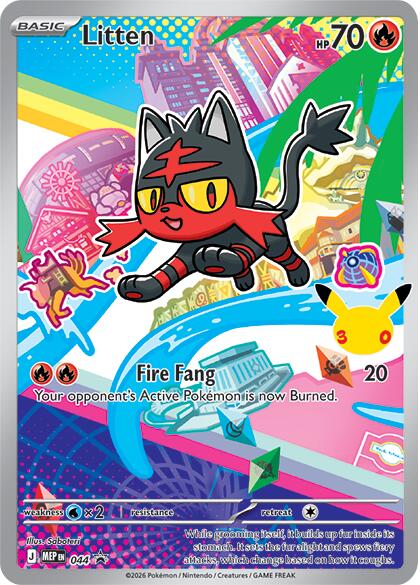 Litten - 044 - 044 - (ME: Mega Evolution Promo)