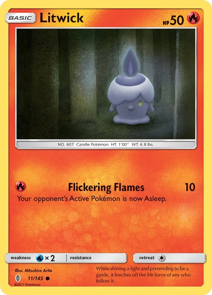 Litwick - 11/145 - (SM - Guardians Rising)