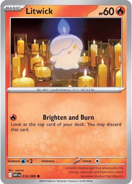 Litwick - 016/086 - (SV: White Flare)