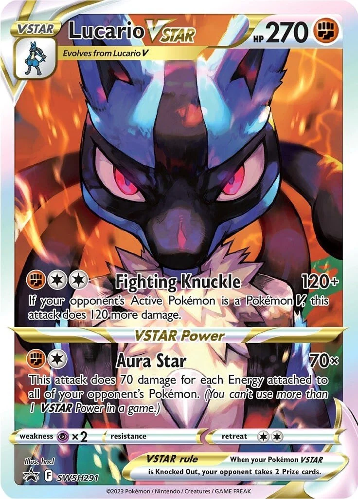 Lucario VSTAR - SWSH291 - SWSH291 - (SWSH: Sword & Shield Promo Cards)