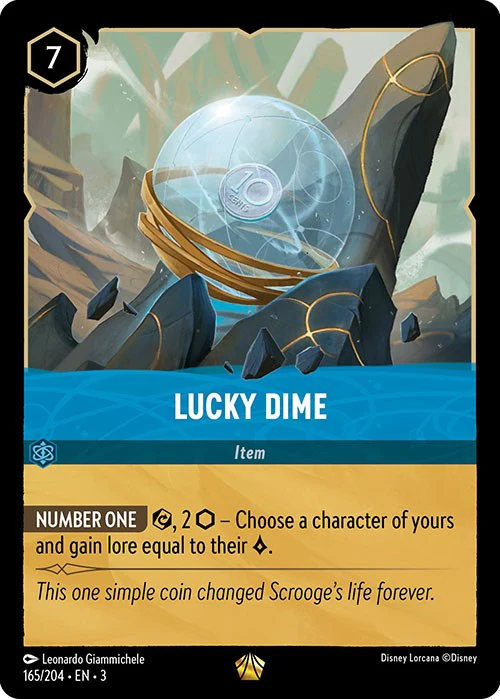 Lucky Dime - 165/204 - (Into the Inklands)
