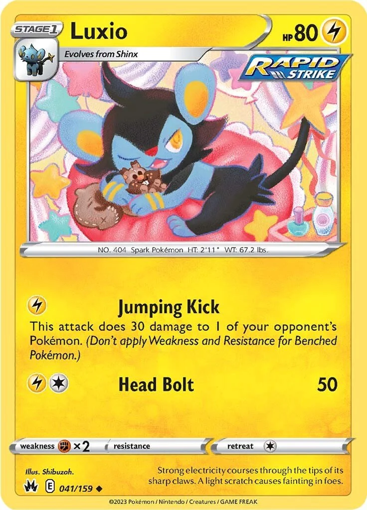 Luxio (41) - 041/159 - (SWSH: Crown Zenith)