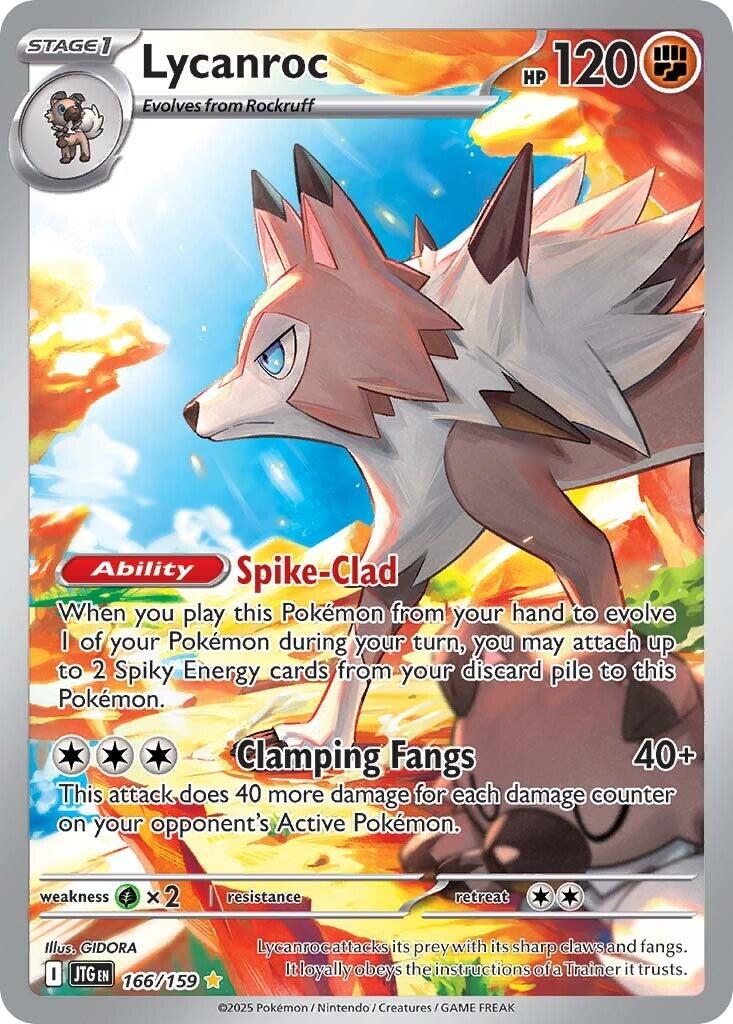Lycanroc - 166/159 - 166/159 - (SV09: Journey Together)
