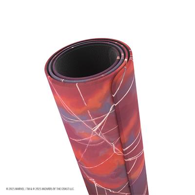 Magic: The Gathering - Marvel's Spider-Man Shiny Playmat - Spider-Man Mountain - Image 3