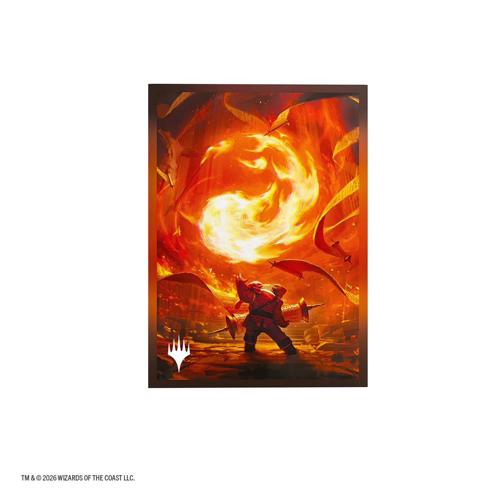 Magic: The Gathering - Secrets of Strixhaven - Premium Art Sleeves - Mountain - Image 2