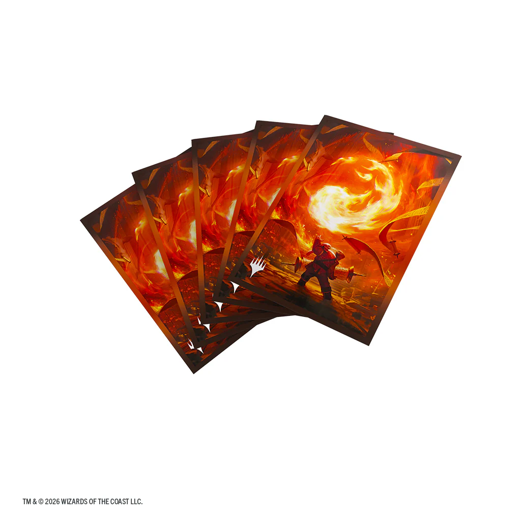 Magic: The Gathering - Secrets of Strixhaven - Premium Art Sleeves - Mountain - Image 4