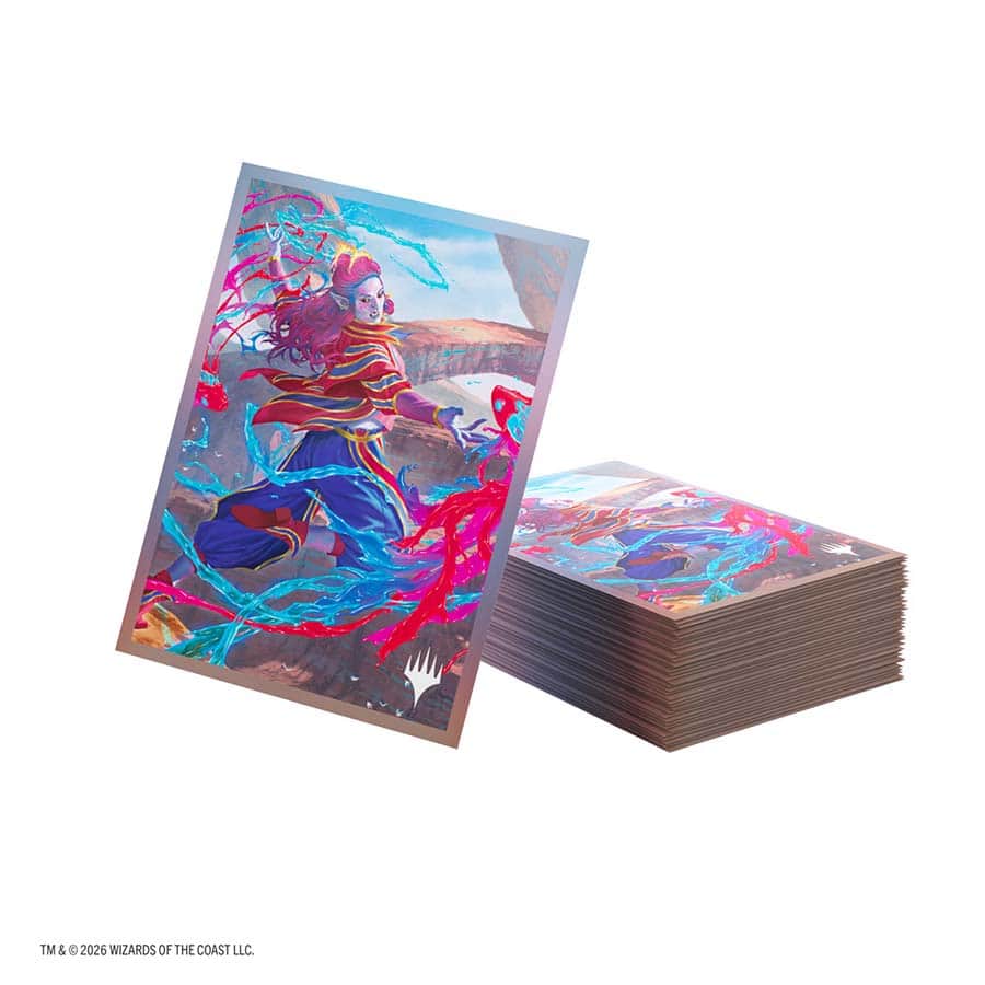 Magic: The Gathering - Secrets of Strixhaven - Premium Art Sleeves - Rootha Mastering the Moment - Image 2