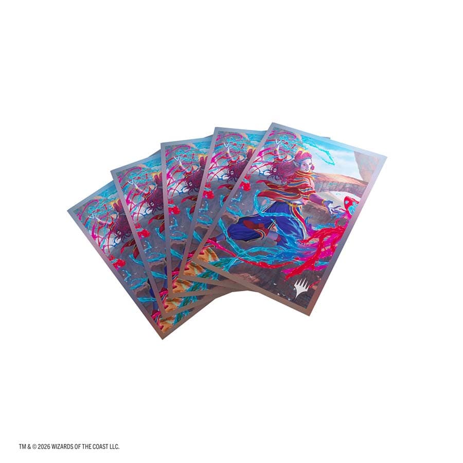 Magic: The Gathering - Secrets of Strixhaven - Premium Art Sleeves - Rootha Mastering the Moment - Image 3
