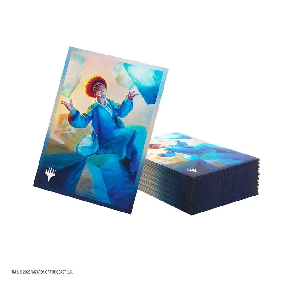 Magic: The Gathering - Secrets of Strixhaven - Premium Art Sleeves - Zimone Infinite Analyst - Image 2