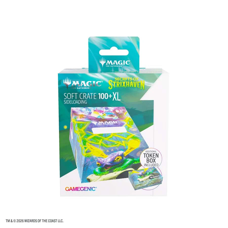 Magic: The Gathering - Secrets of Strixhaven - Soft Crate 100XL Sideloading - Bogwater Lumaret Dina Essence Brewer - Image 2