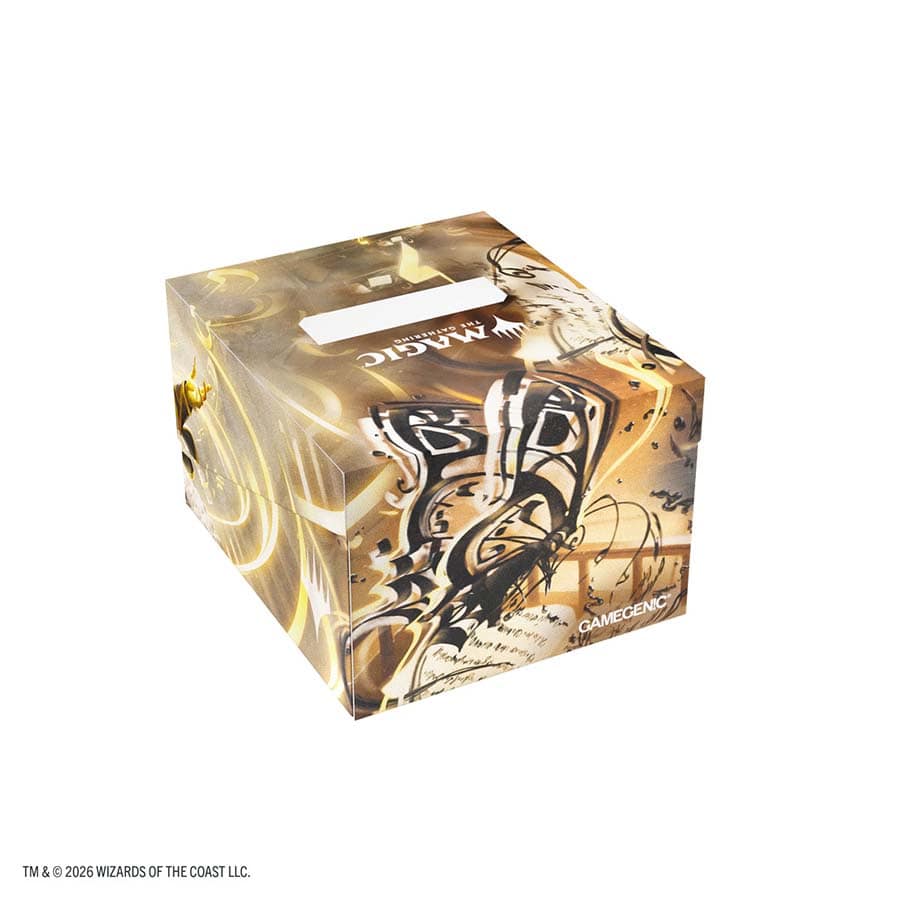 Magic: The Gathering - Secrets of Strixhaven - Soft Crate 100XL Sideloading - Stirring Hopesinger Inkling Token - Image 3