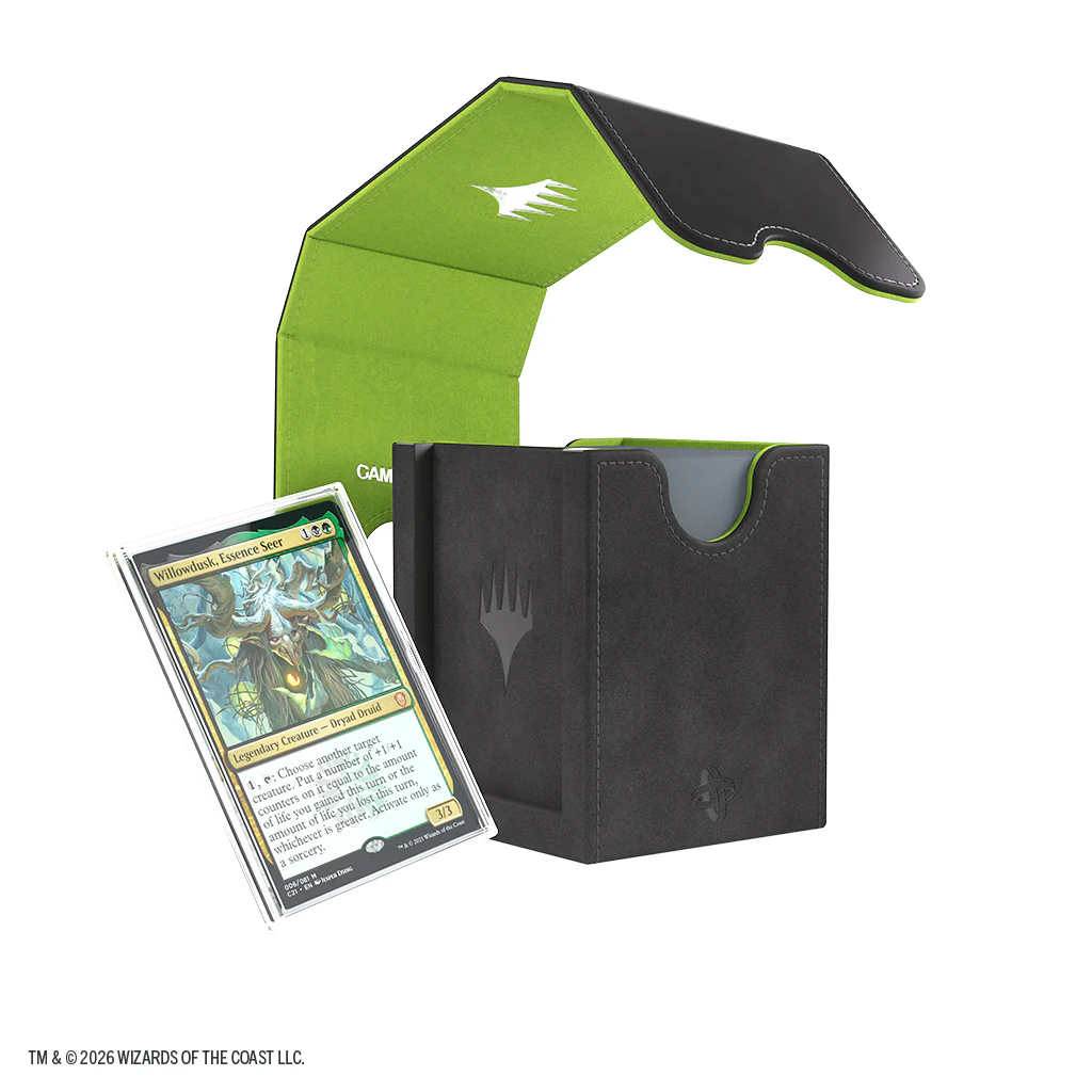 Magic: The Gathering - Secrets of Strixhaven - Squire PLUS 100+ XL - Black/Green - Image 3