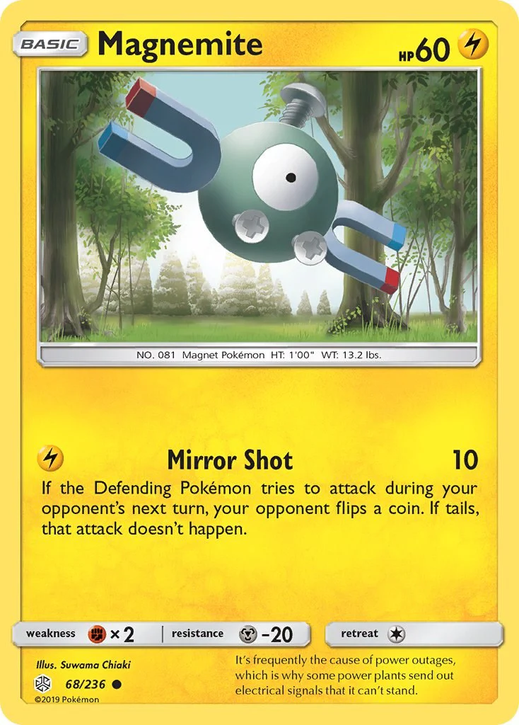 Magnemite - 68/236 - (SM - Cosmic Eclipse)