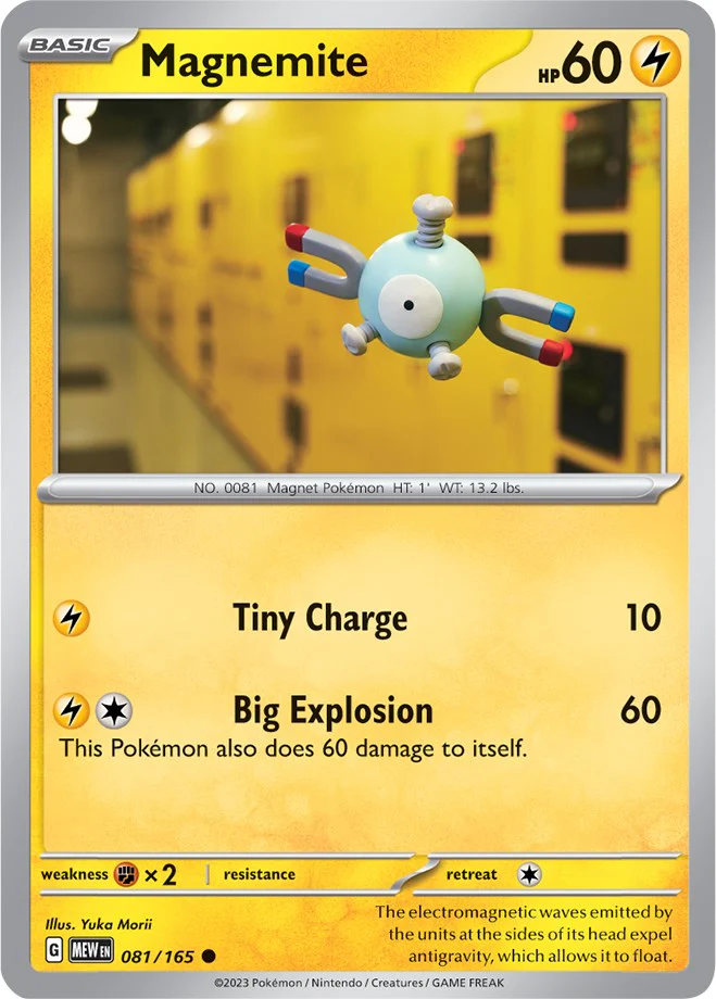Magnemite - 081/165 - (SV: Scarlet & Violet 151)