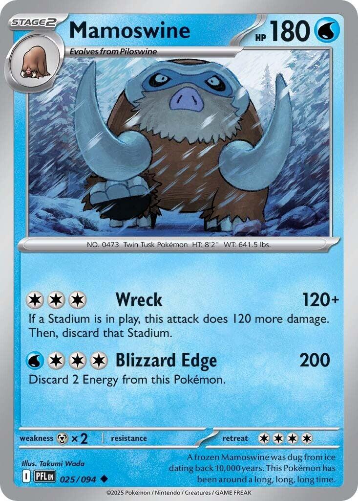 Mamoswine - 025/094 - (ME02: Phantasmal Flames)
