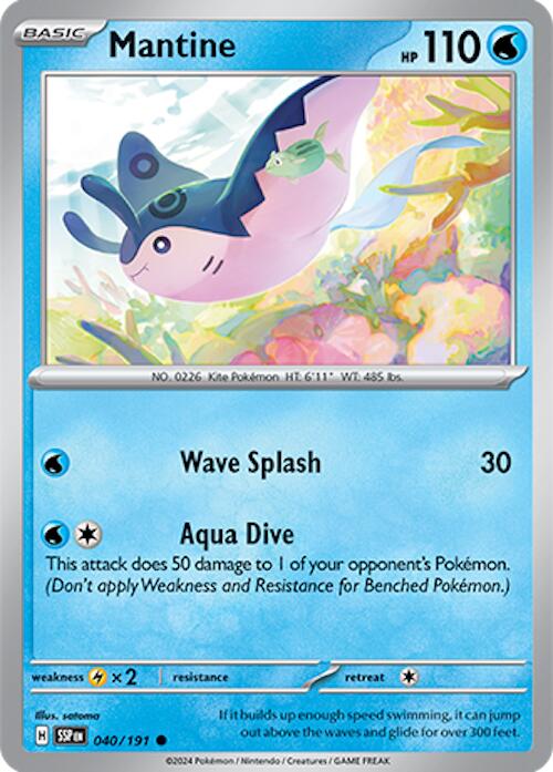 Mantine - 040/191 - (SV08: Surging Sparks)
