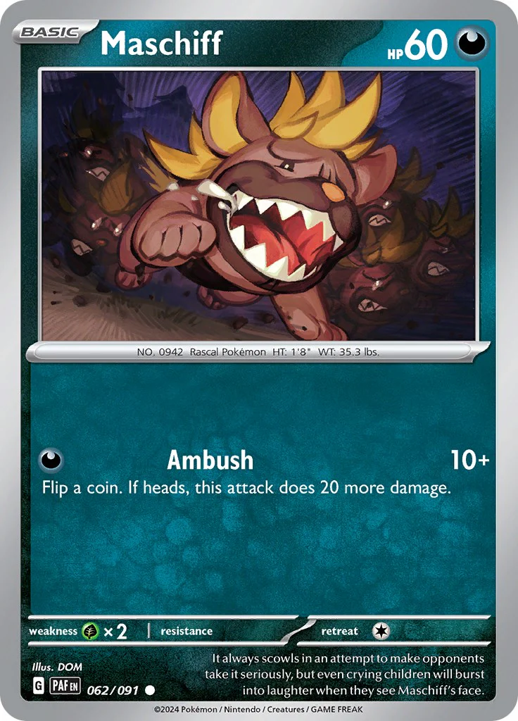 Maschiff - 062/091 - (SV: Paldean Fates)
