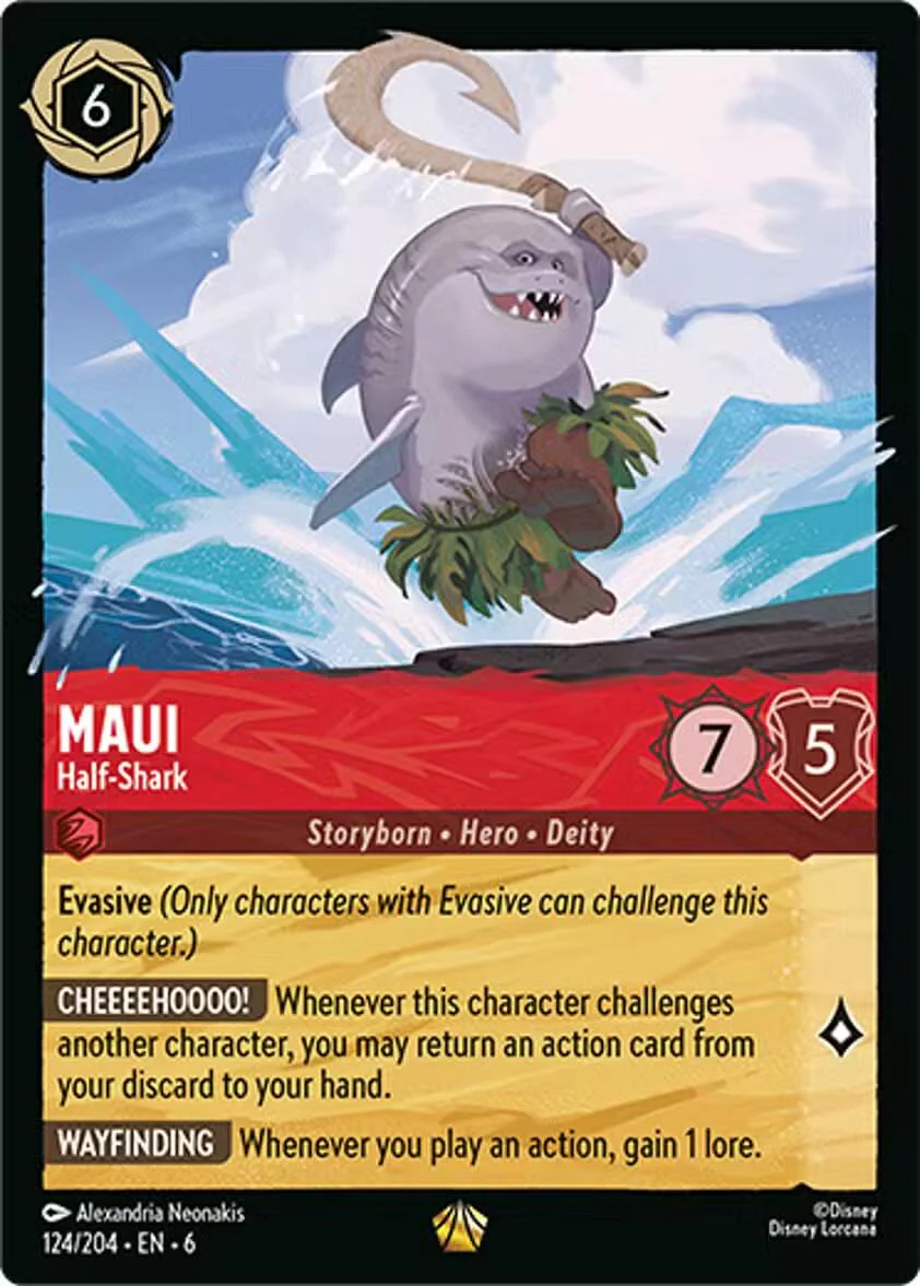 Maui - Half-Shark - 124/204 - (Azurite Sea)