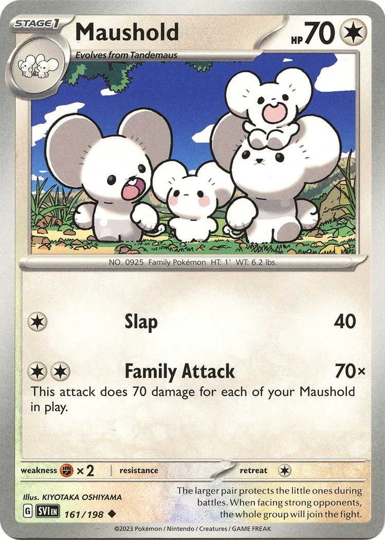 Maushold - 161/198 - (SV01: Scarlet & Violet Base Set)
