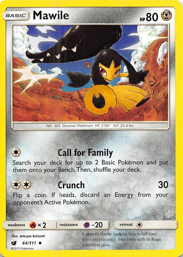 Mawile - 64/111 - (SM - Crimson Invasion)