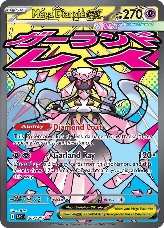 Mega Diancie ex - 267/217 - 267/217 - (ME: Ascended Heroes)