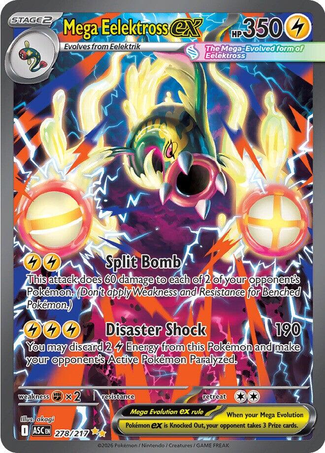 Mega Eelektross ex - 278/217 - 278/217 - (ME: Ascended Heroes)