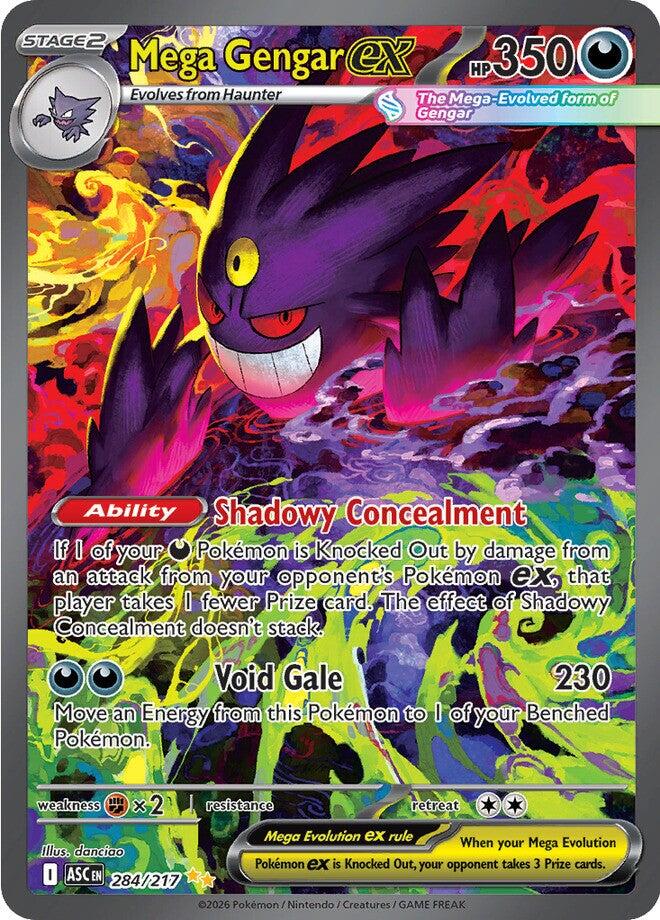 Mega Gengar ex - 284/217 - 284/217 - (ME: Ascended Heroes)