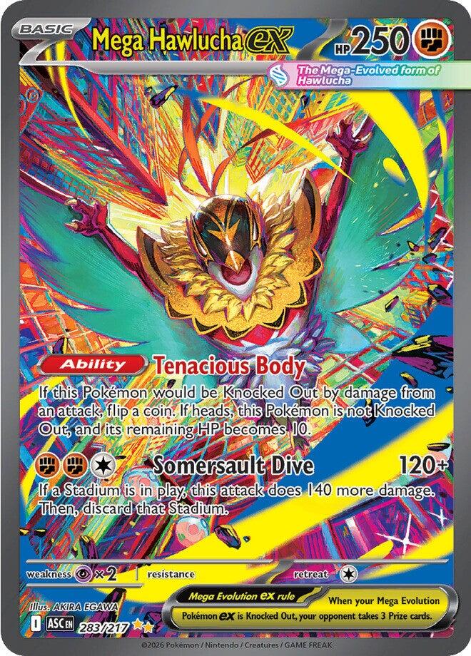 Mega Hawlucha ex - 283/217 - 283/217 - (ME: Ascended Heroes)