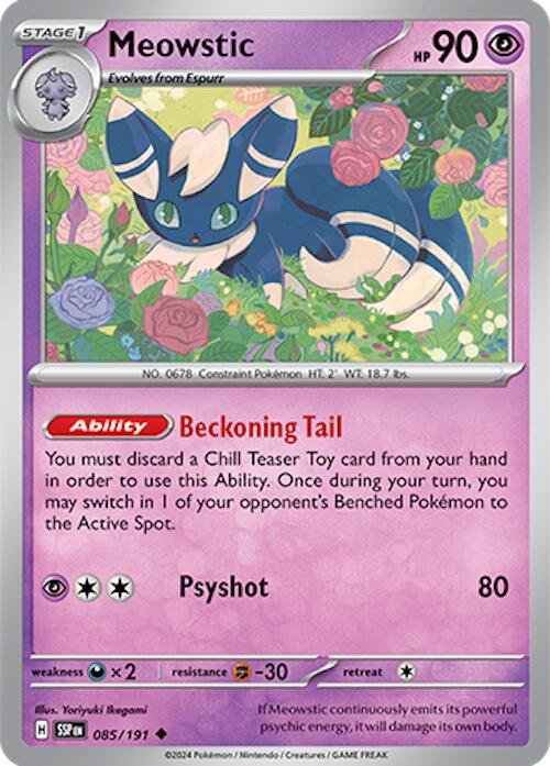 Meowstic - 085/191 - (SV08: Surging Sparks)